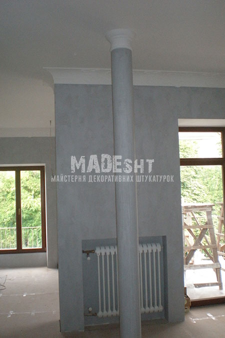 Лофт - бетон венецианской штукатуркой