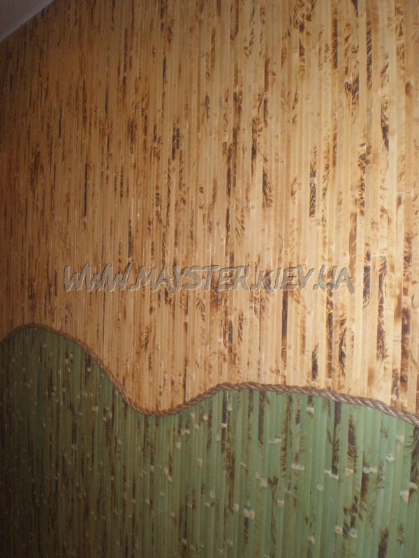 бамбукові шпалери на тканинній основі картинка
