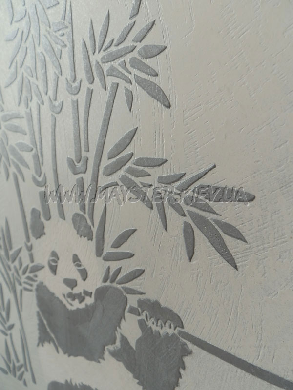 фотографія декоративне панно Панда