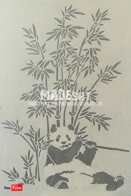 декоративне панно панда
